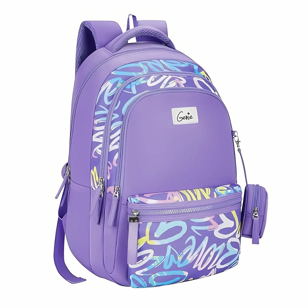 School Backpack for Girls |19 In-36 Ltr with Laptop Sleeve