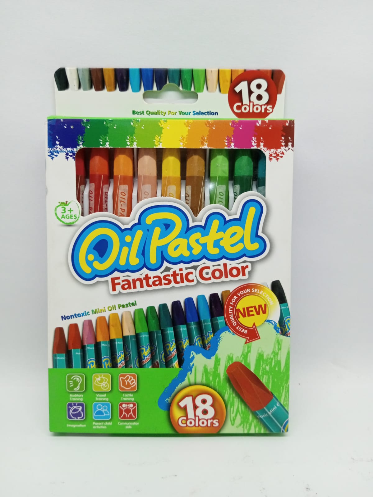 Oil Pastel 18 Colours