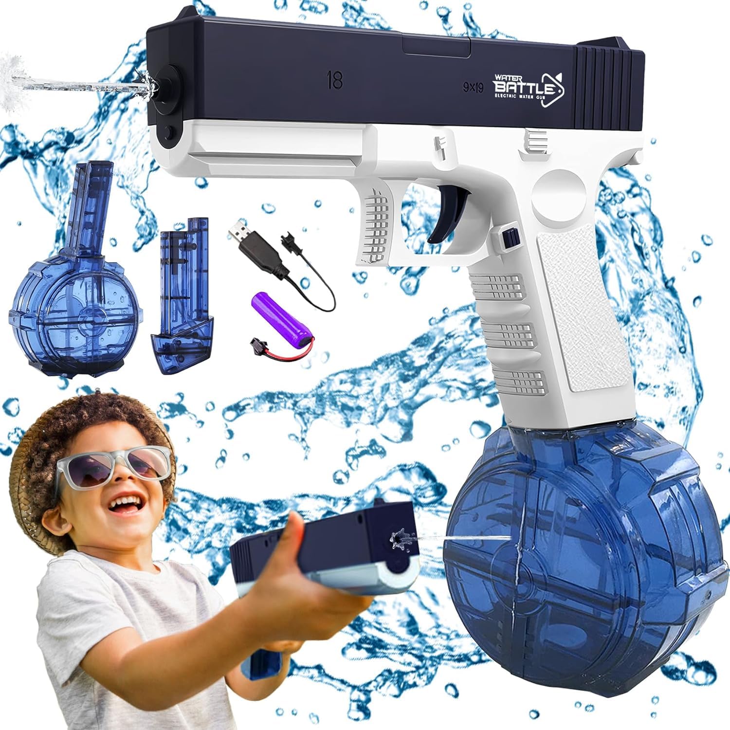 Big Electric Water Guns Pistol