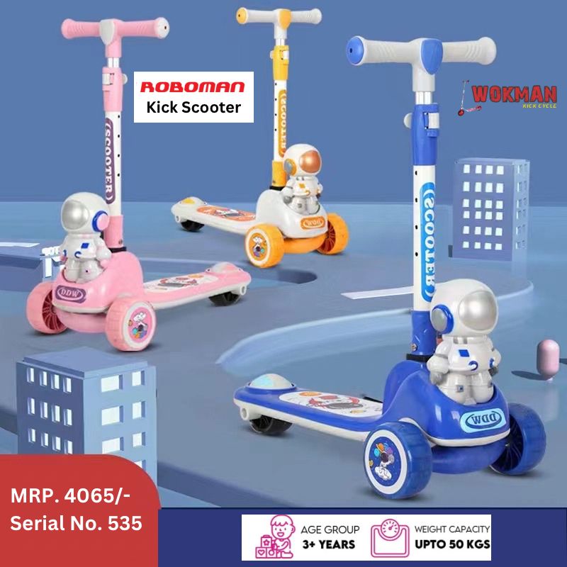 Roboman Kick Scooter By Wokman