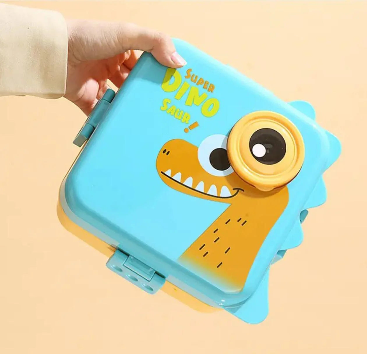 Dinosaur Cartoon Animal Character Kids Lunch Box