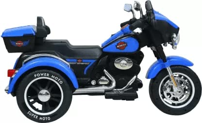 12V Kid's ABM-5288 Battery Operated Ride On Bike (Blue)