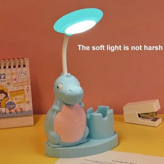 Cute Kids Lamp with Pen Holder