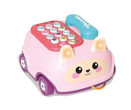 Rabbit Phone Car With Music, Ringtones, Lights