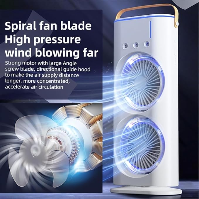 Double Ended Spray Fan Cooler