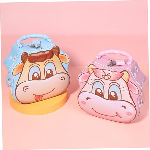 Cow Shaped Coin Bank For Kids