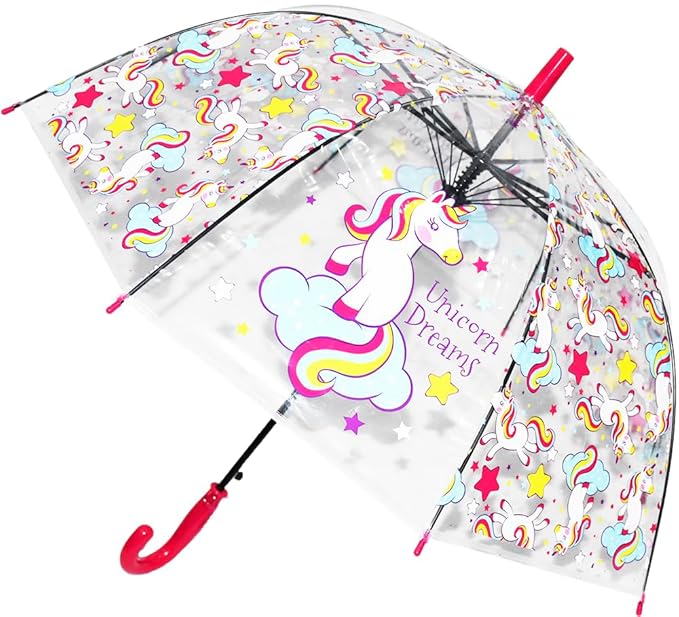 Unicorn Dreams Unicorn Clear Umbrella