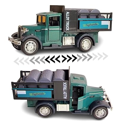 Pull Back Die Cast 4wd Off Road Truck