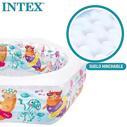Intex Swim Center Ocean Reef Inflatable Pool