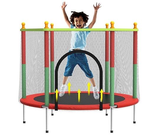 Fitness Trampoline for Kids |Kids Jumping Trampoline | Trampolines (54" Diameter )