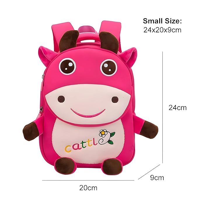 Cute Cattle Miniature Multi-Color Fancy Bag - Preschool,Picnic &School Bag