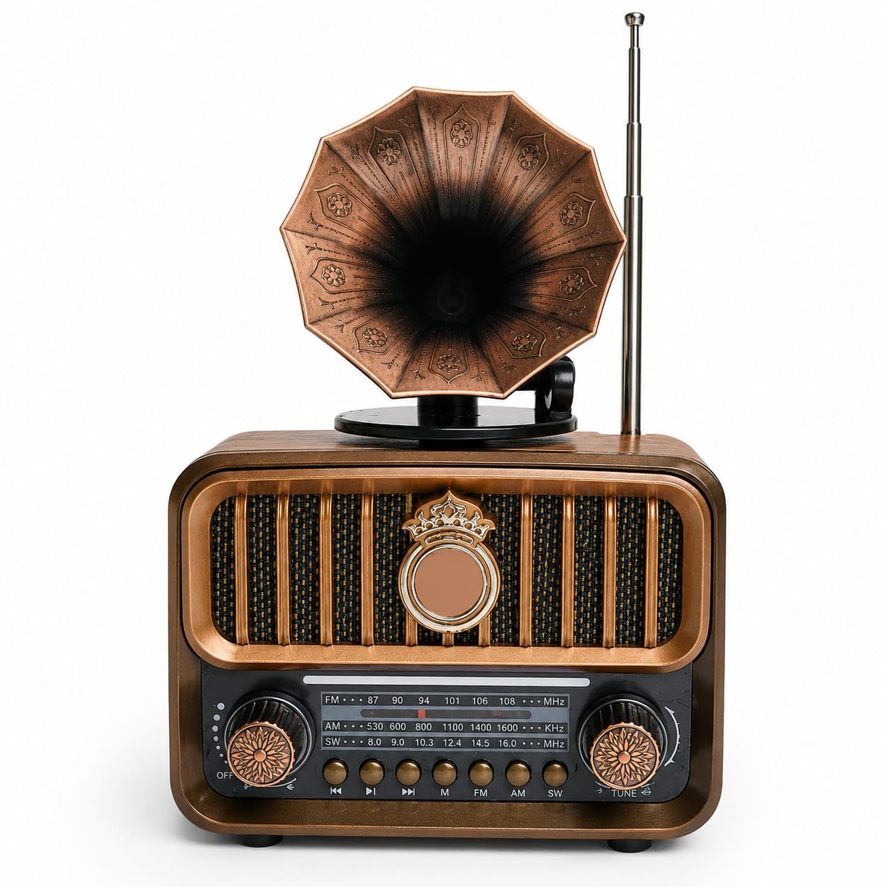 Vintage Retro Style Design Radio Portable Music Player