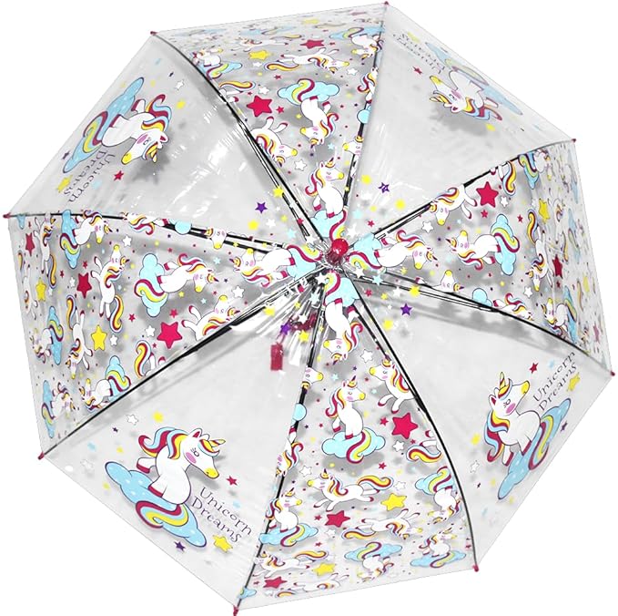Unicorn Dreams Unicorn Clear Umbrella