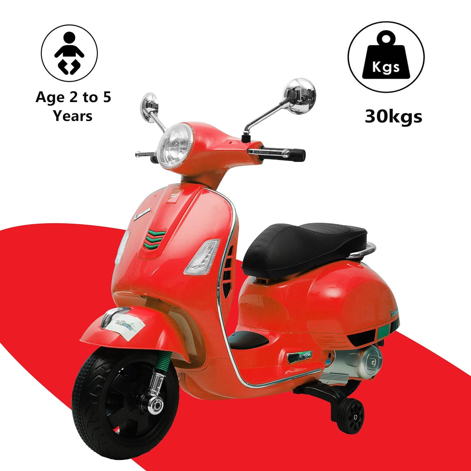Vespa Battery Operated Ride on Bike ( CB - 321 )