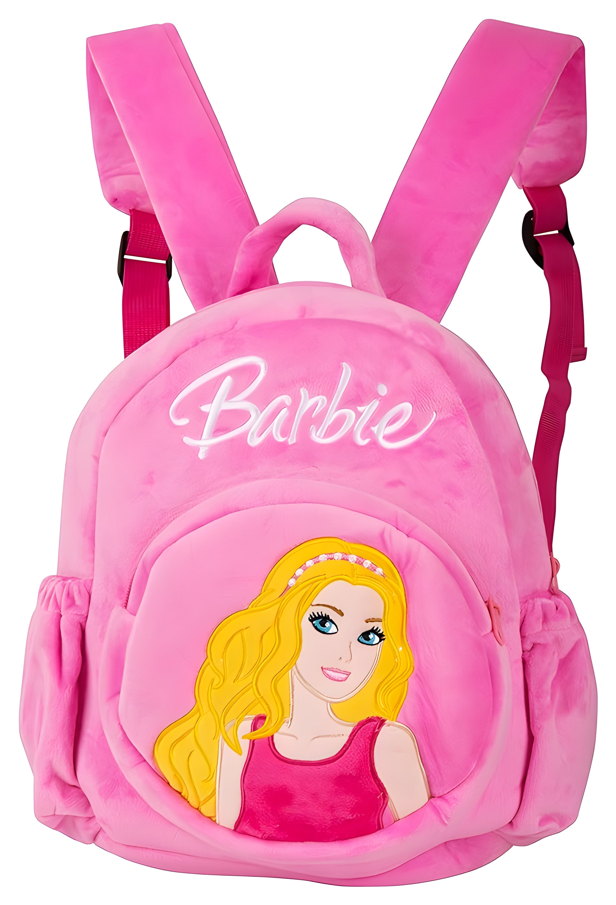 Barbie Soft School Bag, For Kids (Pink) (Age Group :2-5 yrs)