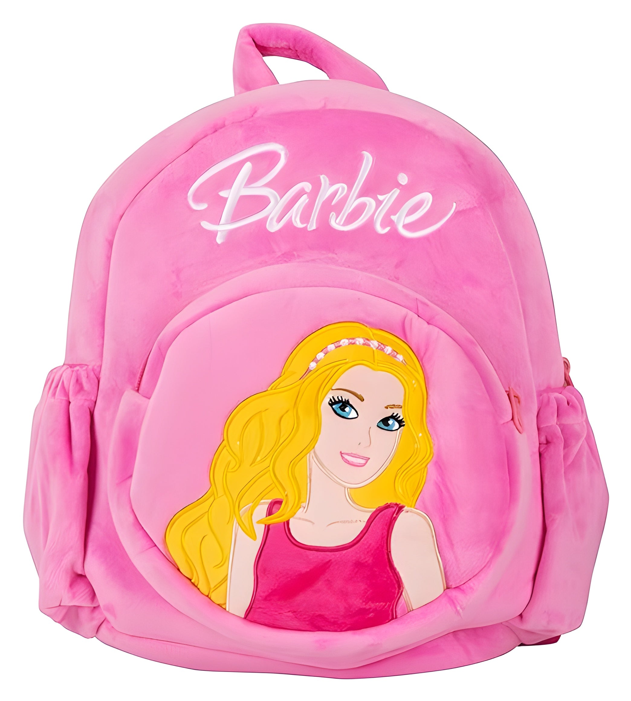 Barbie Soft School Bag, For Kids (Pink) (Age Group :2-5 yrs)