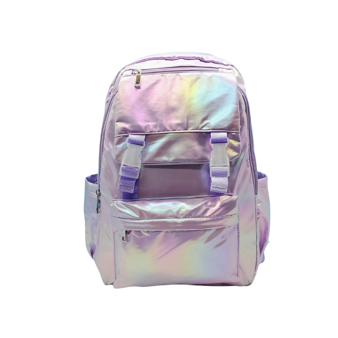 Light Shine School Bags For Girls(Purple)