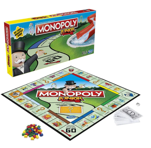 Junior Monopoly Board Game for kids