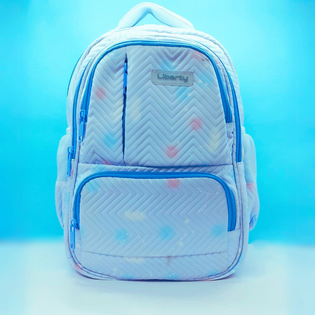 Sky blue school bag sale