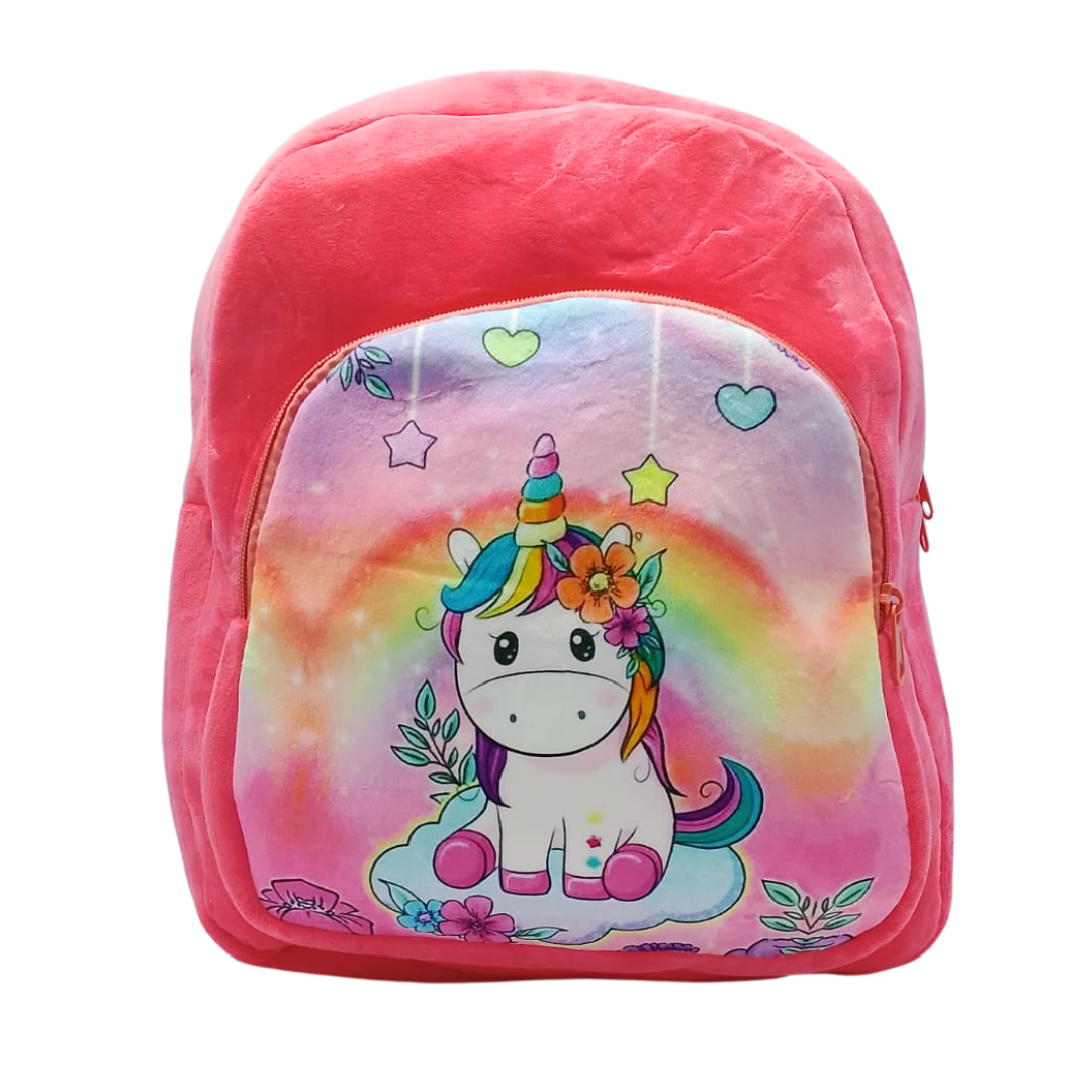 Soft Pink Unicorn Bag For Girls