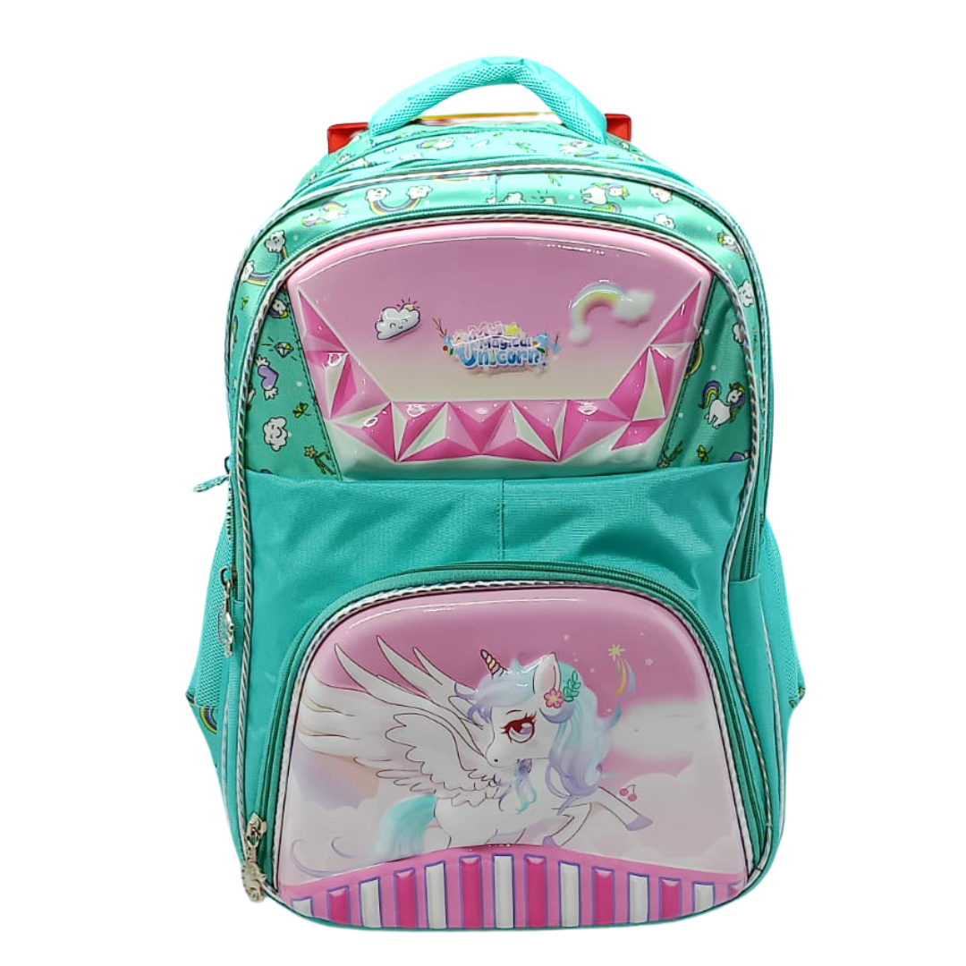 My Magical Unicorn Printed Trolley Bag For Kids