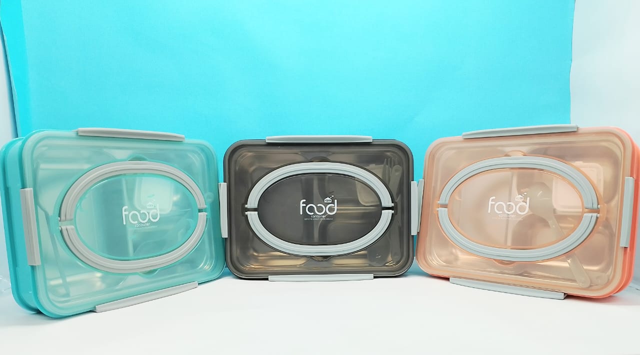 Leak-Proof Insulated Lunch Box Stainless Steel Tiffin Box