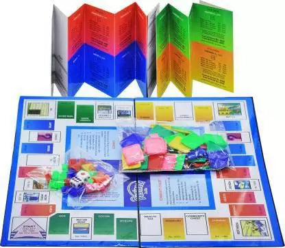 A Board Game of Buying Money & Assets Games Board Game