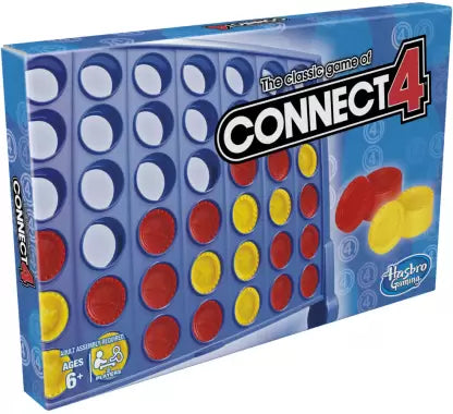 The Classic Game of Connect 4, Connect 4 Grid,Get 4 in a Row Strategy Game for 2 Players Ages 6 & Up Strategy & War Games Board Game