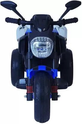 6688 3 Wheel Battery Operated Ride On Bike for Kids, 1 to 2.5 Years Bike Battery Operated Ride On (Black)