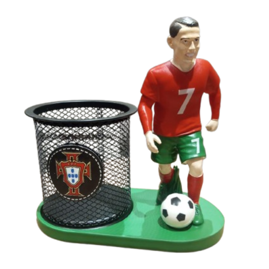 Football Inspired Desk Companion – Pen Holder for Football Fans