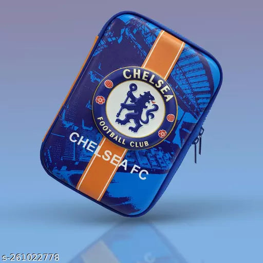 3D Embossed Design Large Capacity Stationary Organizer Case for School