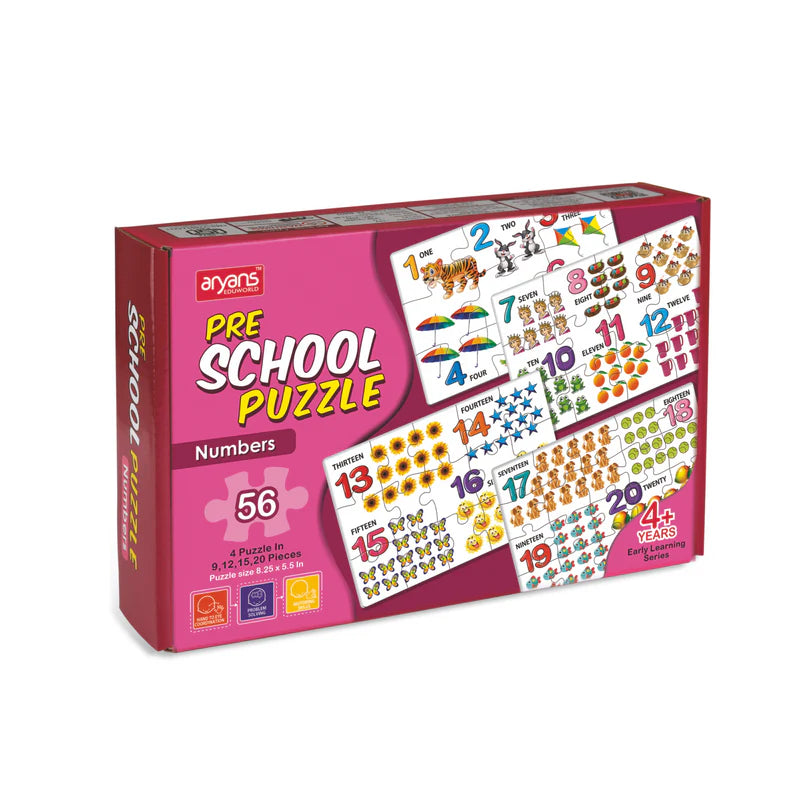 Pre School Puzzle Box (Numbers)