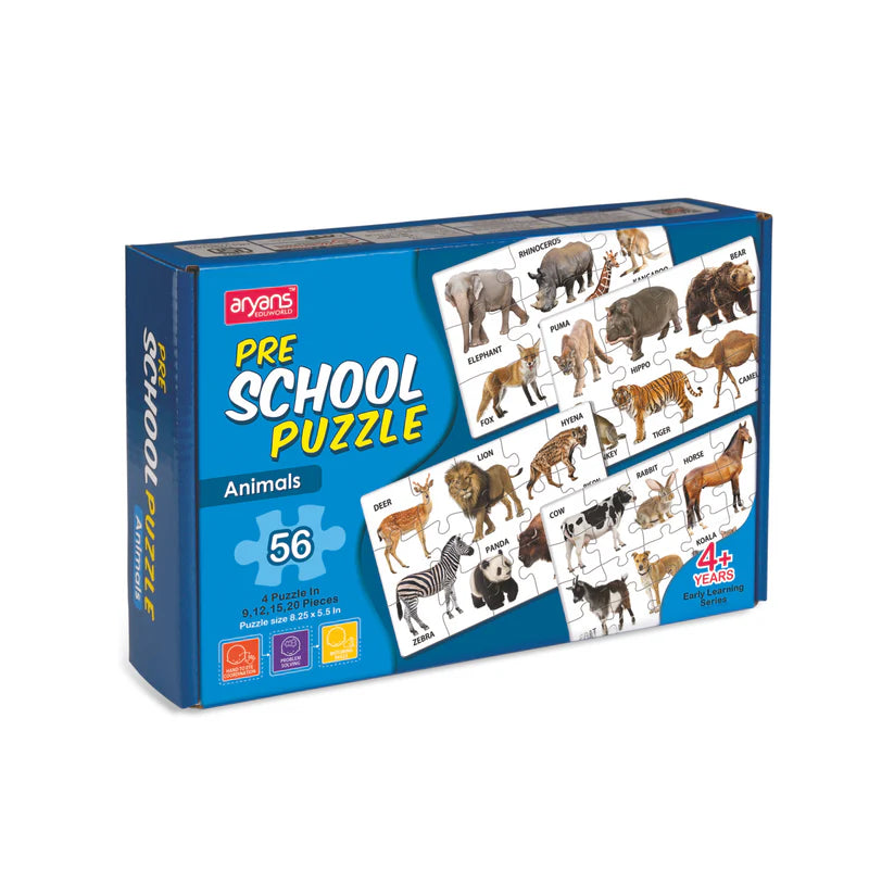 Pre School Puzzle Box (Animals)