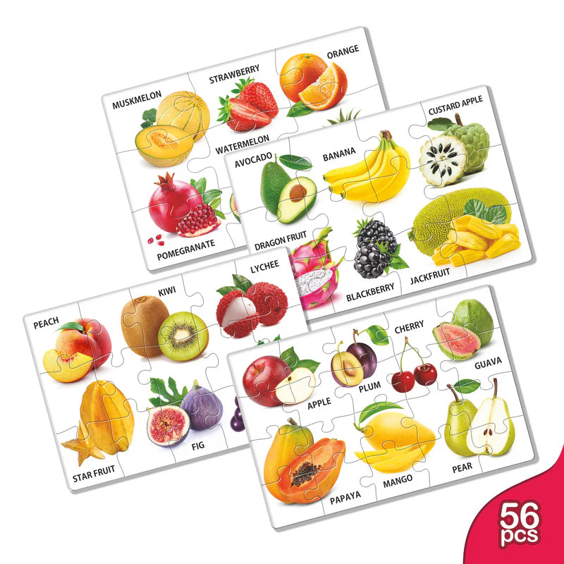 Pre School Puzzle Box (Fruits)