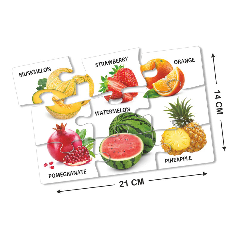 Pre School Puzzle Box (Fruits)