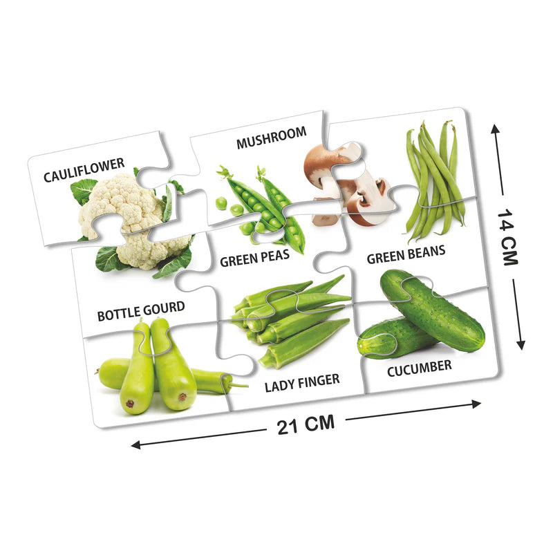 Pre School Puzzle Box (Vegetables)