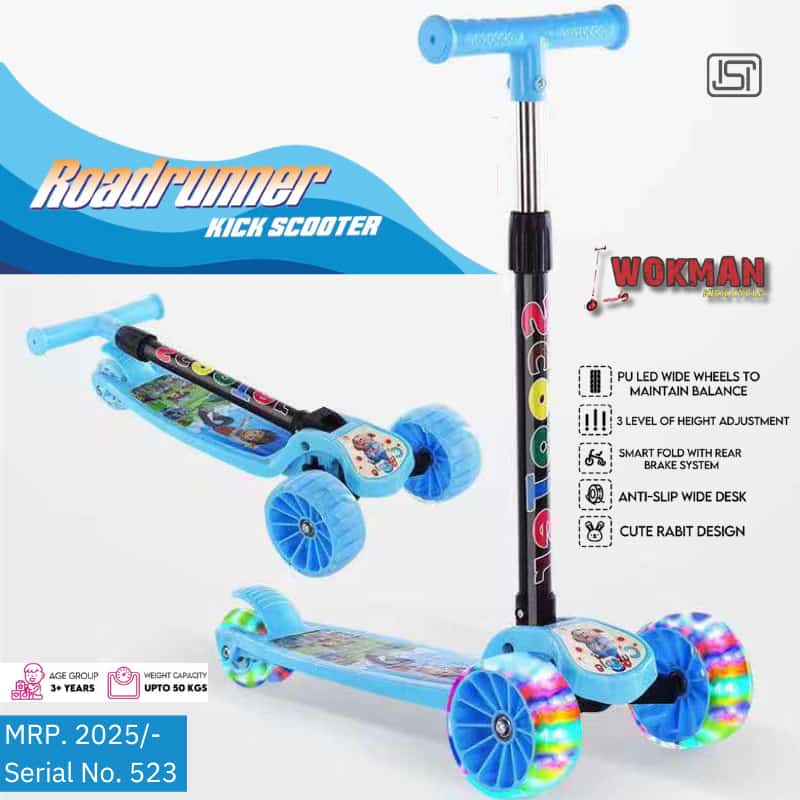 Road Runner Kick Scooter Serial No 523