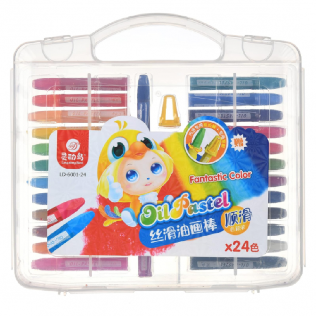 Oil Pastel Fantastic Colors