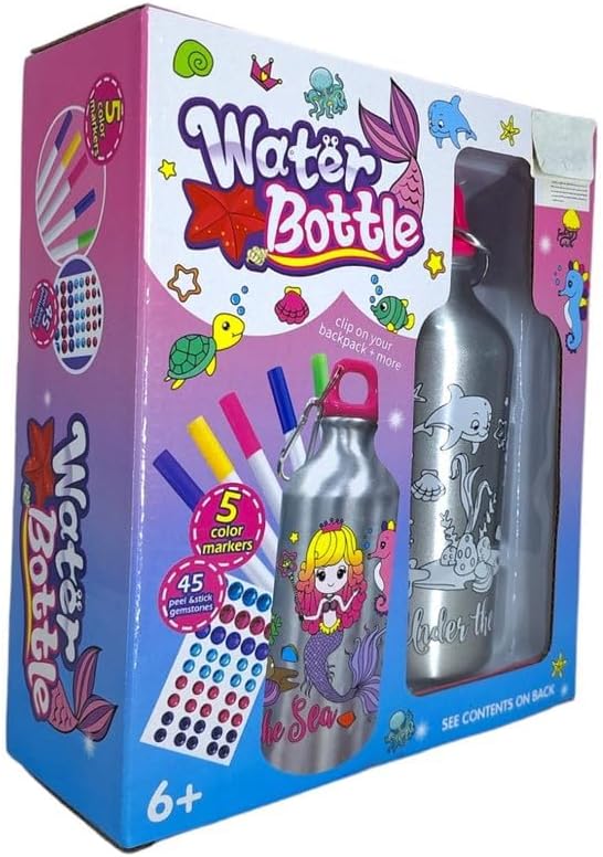 Color your Own - DIY Water Bottle