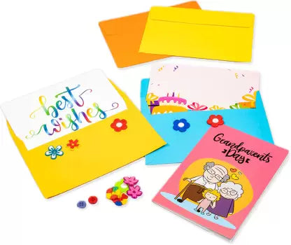Greeting Card Making Big Art & Craft DIY Kit for Kids