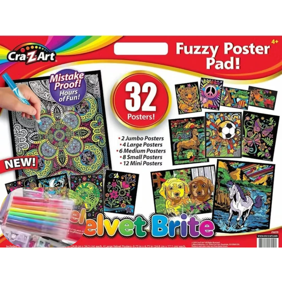 Jumbo Velvet Set 32 Posters