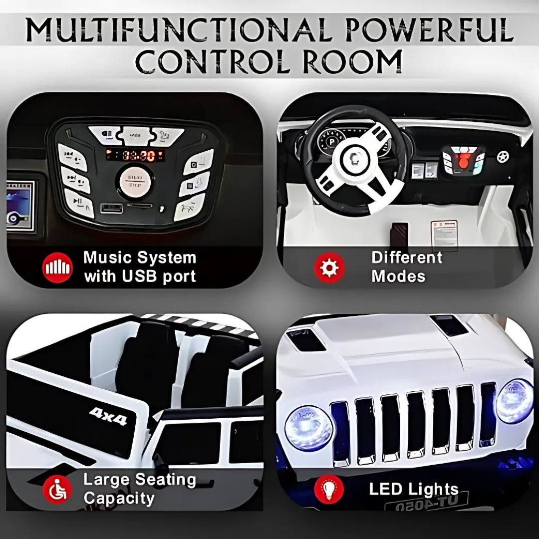 Rechargeable Rubiko Electric Car for Kids