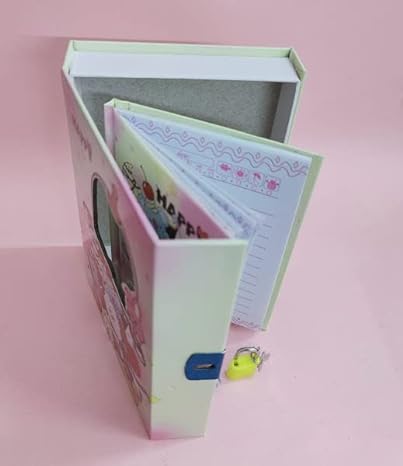 Cartoon  Diary for Kids | Lock Diary for Boys School