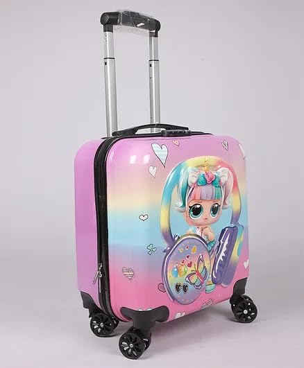 17-Inch Cartoon Printed Suitcase