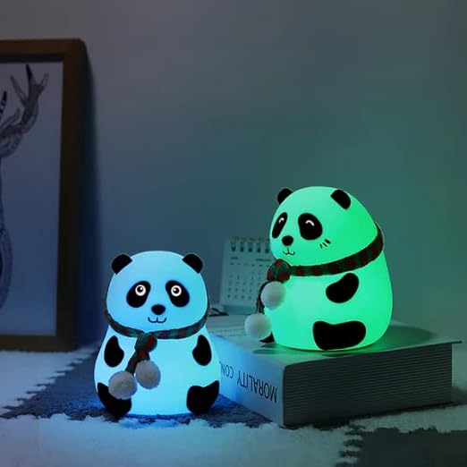 Cute Panda Silicon Night Lamp