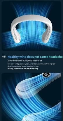 R-8 Neck Fan/The Portable Neck Fan/The Leafless Neck Fan