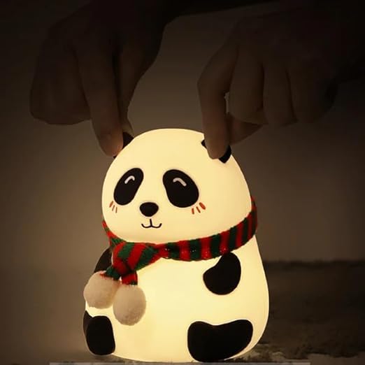 Cute Panda Silicon Night Lamp