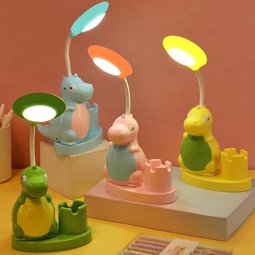 Cute Kids Lamp with Pen Holder