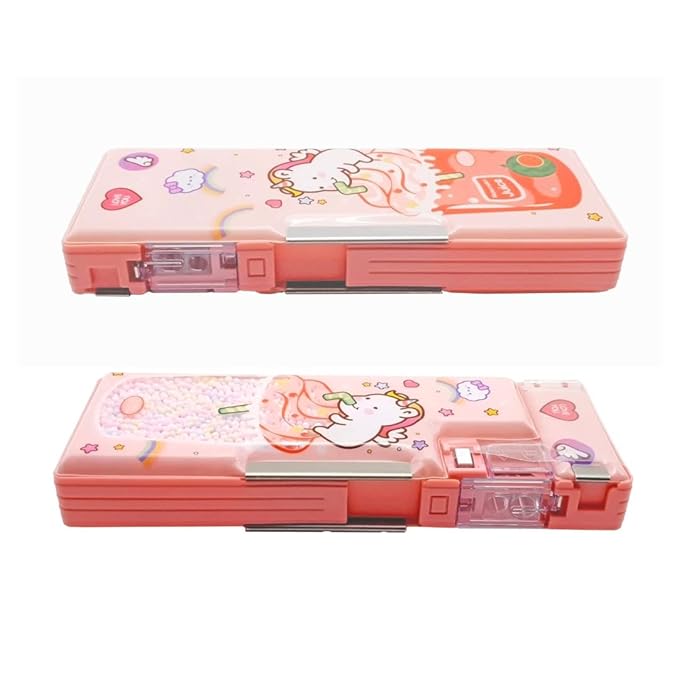 Crackles Magnetic Pencil Case with Sharpener