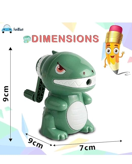 Sharpener for Kids  Dinosaur Pencil Sharpener